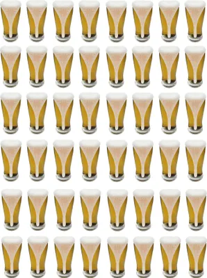 Produktbild von 48 x Bierglas Getränkeglas Glas 300 ml spülmaschinenfest Ø 6,5 x 15 cm Höhe