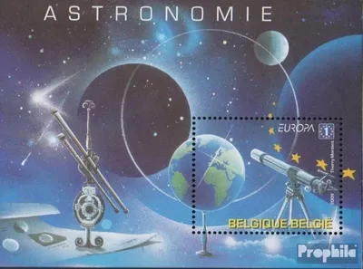 Produktbild von Briefmarken Belgien 2009 Mi Block141 (kompl.Ausg.) postfrisch Europa Astronomie