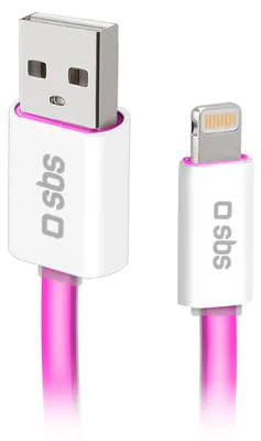 Produktbild von SBS Flaches Ladekabel Lightning