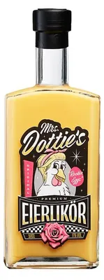 Produktbild von Mrs Dotties zarter Premium Eierlikör mit feiner Vanillenote 500 ml
