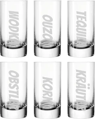 Produktbild von Luxentu Stamper 55 ml 6er Set Schnaps-Ensemble