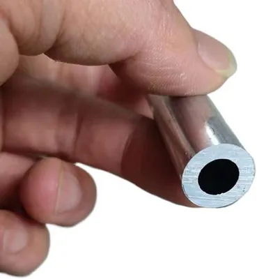 Produktbild von 1 Stange aus 6061-Aluminiumlegierung, rundes Aluminiumrohr mit 3 mm Wandstärke, 8–50 mm Außendurchmesser, gerade, 240 mm/490 mm lang (490 mm, 1 Stück, Außendurchmesser 18 x Innendurchmesser 12 mm)