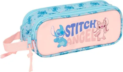 Zdjęcie produktu dla Disney Stitch Ohana Podwójny piórnik