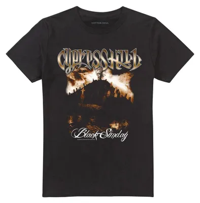 Produktbild von Cypress Hill - "Black Sunday" T-Shirt für Herren/Damen Uni, Ringgesponnene Baumwolle TV36204 (3XL) (Schwarz)