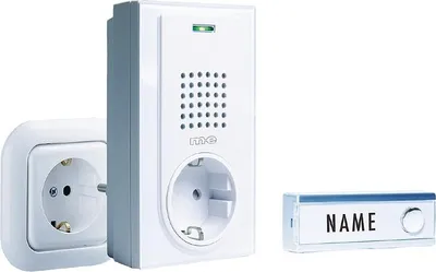 Obrázok produktu pre MODERN ELECTRONICS ME Bezdrôtový zvonček FG-2.2, so zástrčkou do zásuvky