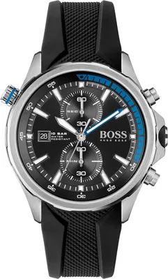 Produktbild von Herrenuhr Hugo Boss Globetrotter 1513820, Schwarz