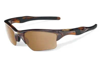 Produktbild von Oakley Half Jacket 2.0 XL, Erwachsener, Männlich, Halbe Einfassung, Schildkröte, Schwarz, Polarisierte Linse