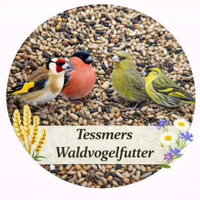 Produktbild von Tessmer Waldvogelfutter ohne Rüpsen 900g Waldvögel Dompfaff Stiegliz Zeisig