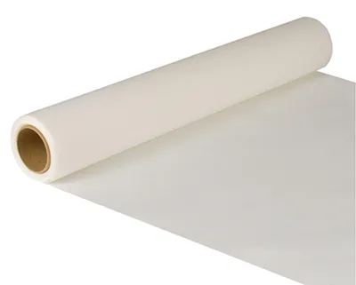 Produktbild von PAPSTAR Tischläufer "ROYAL Collection", 5 m, weiß, elegant dekorativ | Schrumpffolie (1 Rolle)