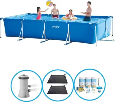 Obrázek produktu pro Obdélníkový rám bazénu Intex 450x220x84 cm - Nabídka bazénů