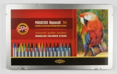 Obrázok produktu pre KOH-I-NOOR Progresso 36 Sada akvarelových ceruziek 36 ks