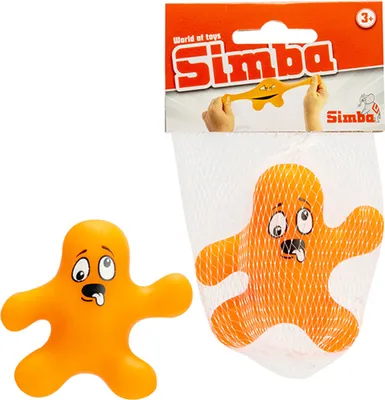 Produktbild von Simba Spielzeug Stretchy Knautschi 9 cm orange 108614691