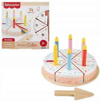 Zdjęcie produktu dla Fisher-Price JGR82, 3 lat(a), Drewno, Wielobarwny