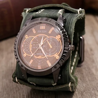 Produktbild von Sportliche XA-11536 Uhr für Herren in Grün KP11536