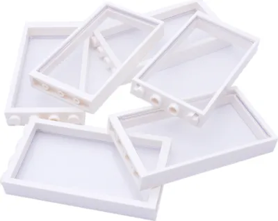 Immagine prodotto di Finestra LEGO® 1x4x6 bianca e trasparente - NUOVO! Quantità 5x