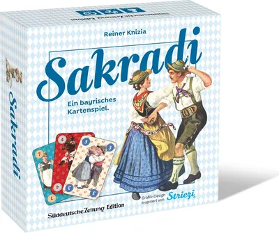 Produktbild von 975097 - Sakradi, Kartenspiel, 3-5 Spieler, ab 8 Jahren (DE-Ausgabe)