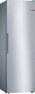 Image de Congélateur Armoire BOSCH SER4 GSN36VLEP, 242 L, 186 x 60 x 65 cm, , Inox
