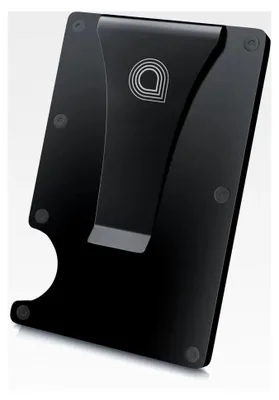 Produktbild von CSL - RFID Blocker Kartenetui mit Cash Clip - Aluminium Karten Schutzhülle - NFC RFID Abschirmung - Kreditkartenhülle - für bis zu 12 Karten, kompakt und stabil