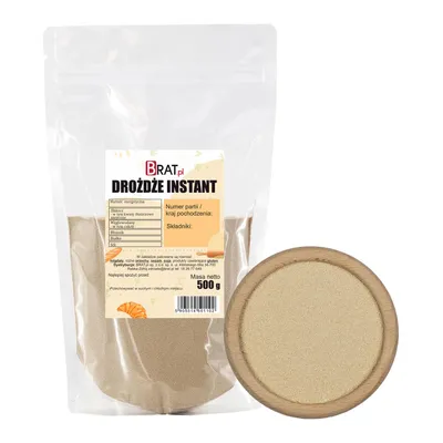 Zdjęcie produktu dla Drożdże suszone (instant) 500g Brat.pl