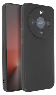 Obrázek produktu pro Avizar, pouzdro pro Honor Magic 8 Lite Matný povrch Silikon Flexibilní, černé
