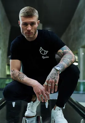 Image de Mister Tee Shirt - PARIS noir - L