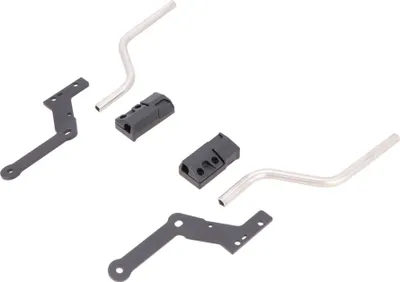 Produktbild von Sw-motech Blaze Triumph Trident 660 21 Satteltaschenmontage Silber  Silber One Size