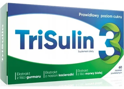 Zdjęcie produktu dla TriSulin, 60 tabletek