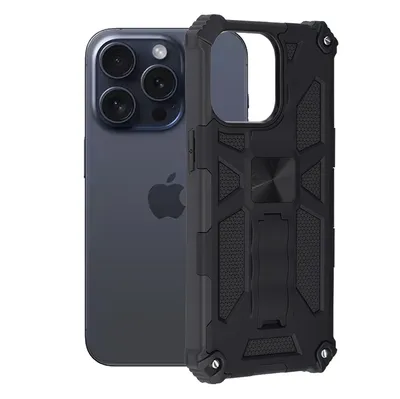 Obrázok produktu pre Techsuit Blazor Series kryt na - iPhone 15 pro - čierna