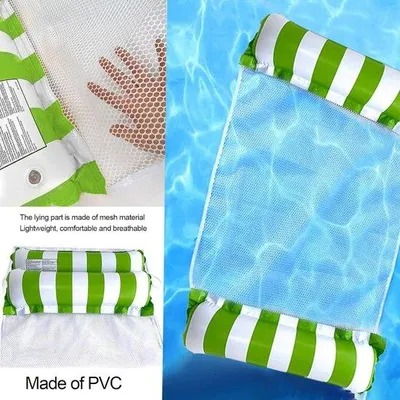 Produktbild von Famanu Schwimmhängematte für Pools - Set von 2 Stück für Erwachsene und Kinder