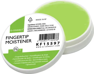 Immagine prodotto di Q-Connect® KF15597 Idratante per dita - 20 ml, bianco