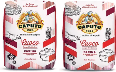 Produktbild von 2x Farina Molino Caputo Cuoco chief Pizza Napoli Pizzamehl Pizza Mehl 1kg