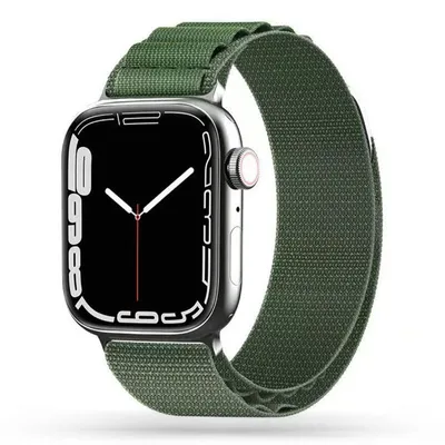 Produktbild von Pasek Tech-Protect Nylon Pro Apple Watch 4/5/6/7/SE/8/9 40/41mm Militärgrün