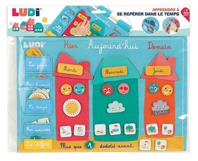 Zdjęcie produktu dla LUDI 50001, 3 lat(a), Bawełna, Wielobarwny