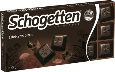 Image de Schogetten Schokolade Edel-Zartbitter 100g
