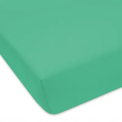 Produktbild von Designpremium Spannbettlaken Kinder 60x90 cm Grün Jersey