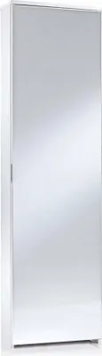Immagine prodotto di Dmora Scarpiera Amonature 18x50x178h cm Bianco, 10 Paia Un'anta  Italy