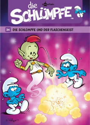 Obrázek produktu pro Die Schlümpfe 34. Die Schlümpfe und der Flaschengeist