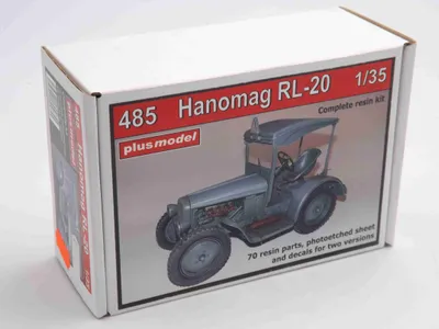 Produktbild von Plus Model 485 Hanomag RL-20 Modell Traktor Bausatz 1:35