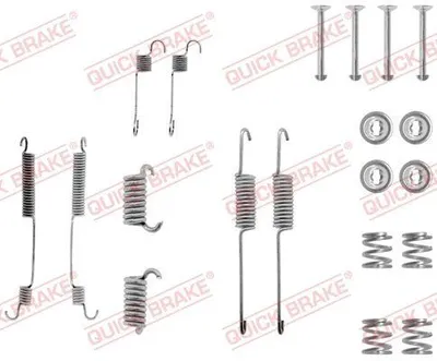 Zdjęcie produktu dla Zestaw montażowy szczęk hamulcowych QUICK BRAKE 105-0599
