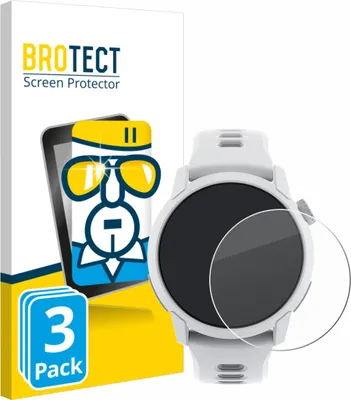 Produktbild von 3x BROTECT Schutzglas für Coros Pace 2/ 4 Displayschutz 9H Glas klar transparent