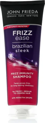 Produktbild von John Frieda Frizz Ease Brazilian Sleek Shampoo 250 ml