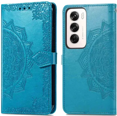 Image de imoshion Bibliothèque Mandala pour l'Oppo Reno 12 - Turquoise