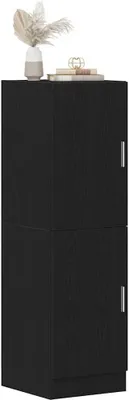 Produktbild von Möbel Küchenschrank Schwarz 38x41,5x131,5 cm Holzwerkstoff - Küchenschränke &57684