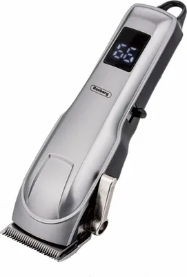 Obrázok produktu pre Bezdrôtový zastrihávač vlasov Rosberg R51810Q, 5W, 1200mAh, 4 hrebene, USB, výdrž až 90 minút, strieborný