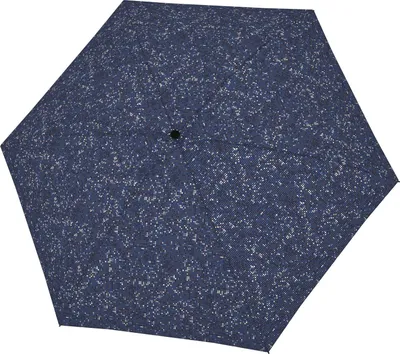 Image de doppler parapluie de poche parapluie Fiber Havanna Spotlight Blue bleu
