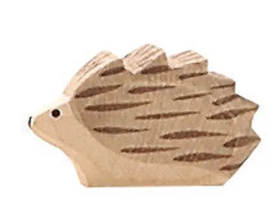 Produktbild von Ostheimer Holzfigur Igel, Höhe 2 cm, handgefertigt, Unikat