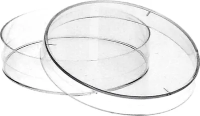 Immagine prodotto di Piastre Petri in plastica PS 55 x 14 mm ventilate 15 pezzi - BIOSPACE