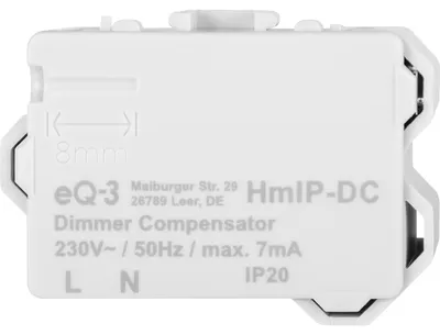 Produktbild von HOMEMATIC Dimmerkompensator, HMIP-DC, 1 Stk.