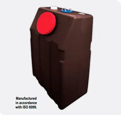 Produktbild von Nuova Rade Zefiro Abwassertank 40l Blau 40 Liters Blau 40 Liters