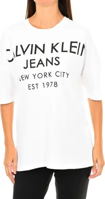 Produktbild von Calvin Klein Kurzarm-T-Shirt für Damen mit Rundhalsausschnitt J20J204632